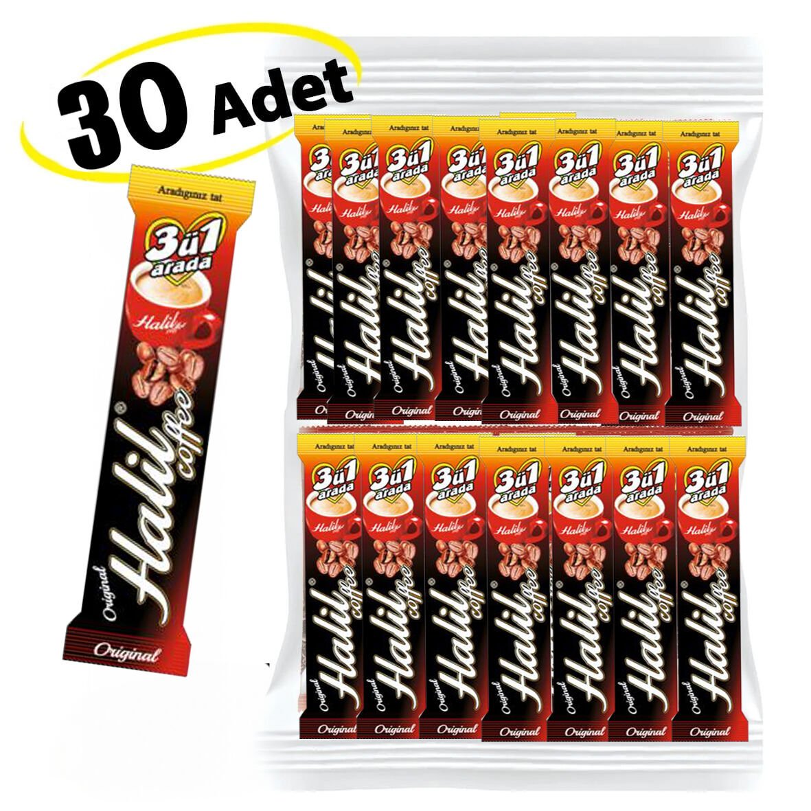 Halil coffee 3Ü1 ARADA 30x18GR